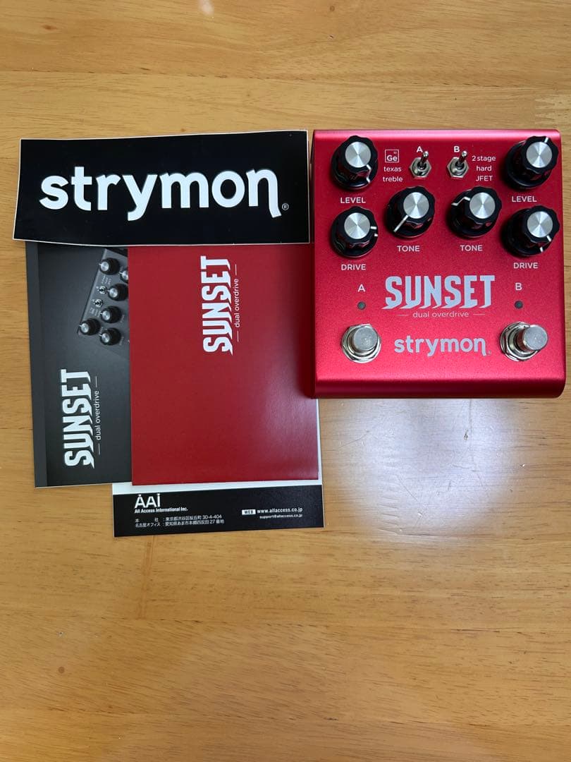 Strymon SUNSET(未使用に近い)