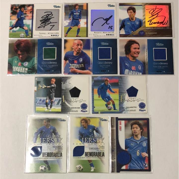 大分トリニータ レアカードまとめ売り 直筆サインカード ジャージカード