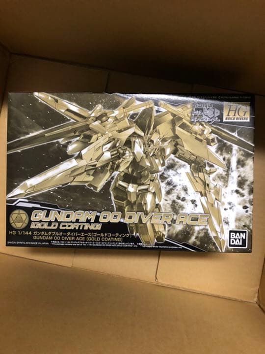 HG ガンダムダブルオーダイバーエース ゴールドコーティング ガンプラ