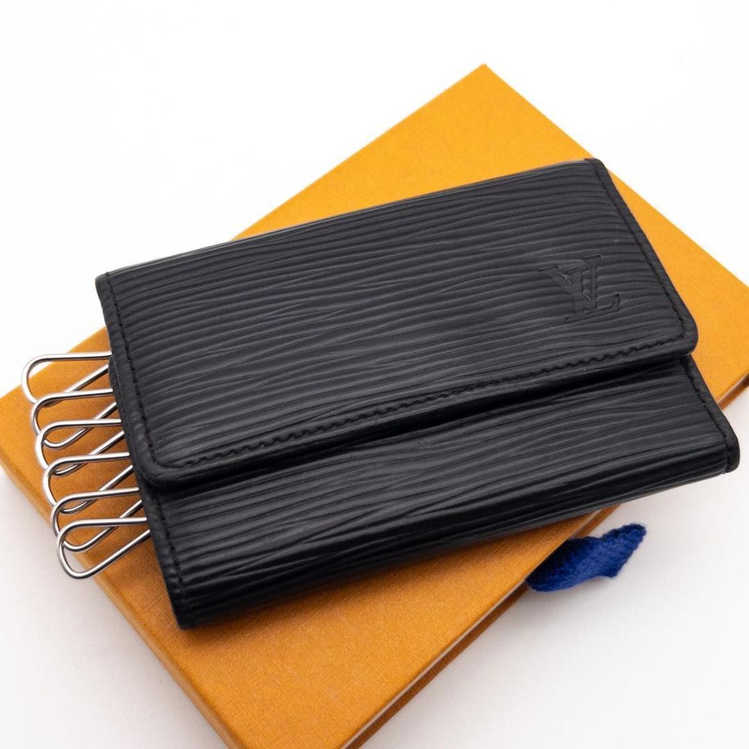 【極美品】新型ICチップ　ルイヴィトン　ミュルティクレ6 エピ　キーケース　黒