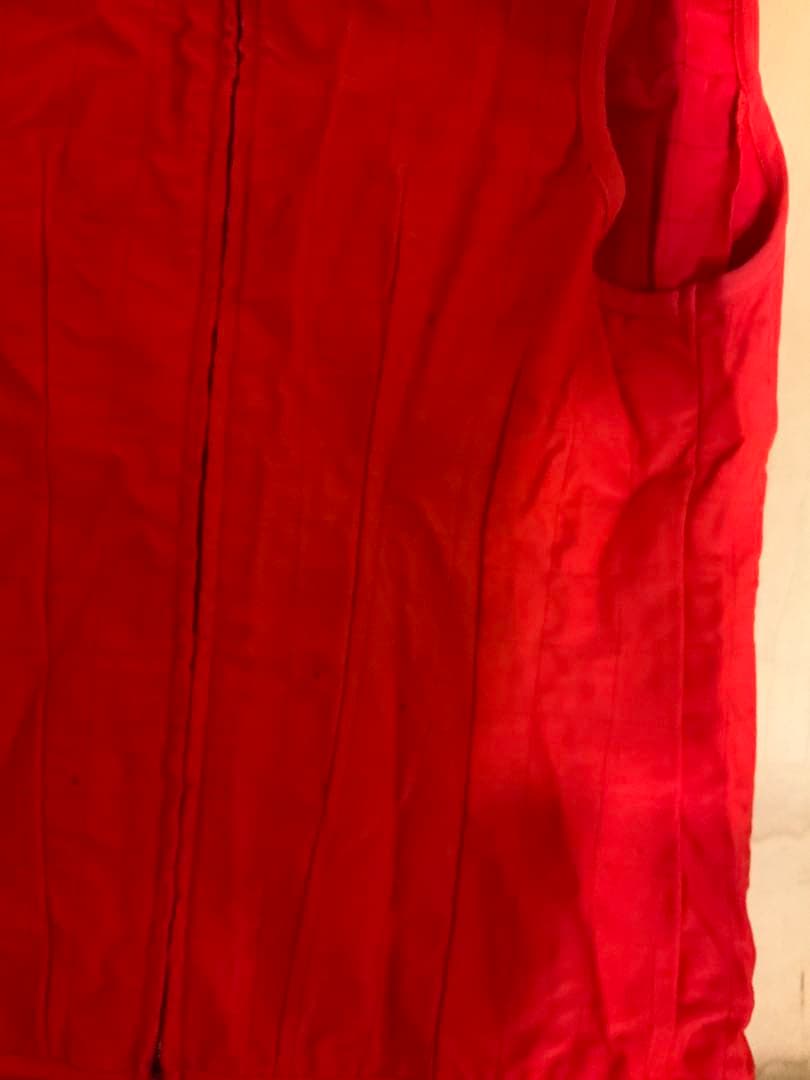 訳あり　中古　美品　シャネル　CHANEL 　赤　タンクトップ