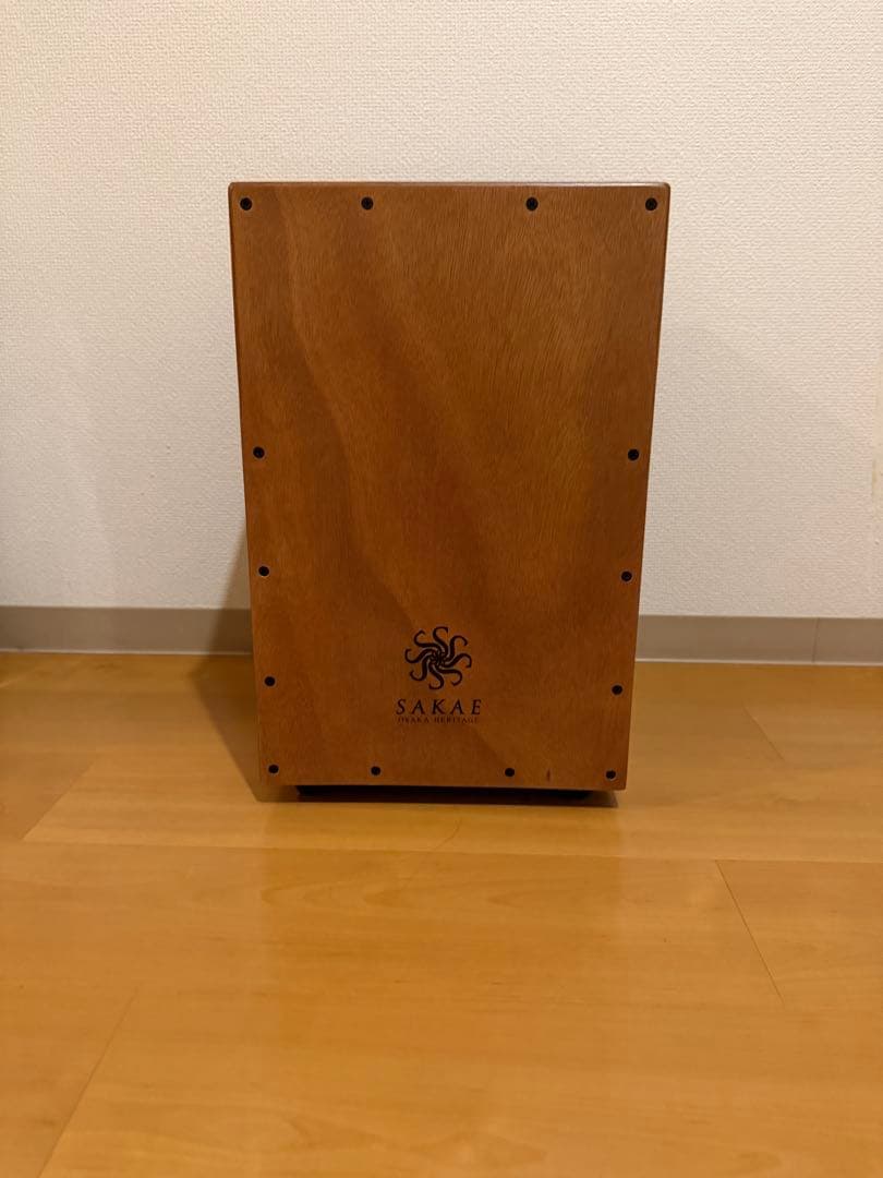 SAKAE 木製カホン ダークブラウン 元値3万