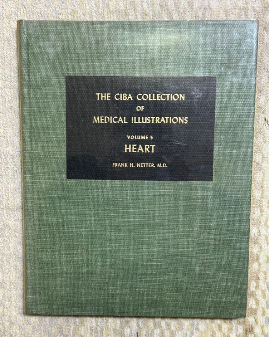 CIBA医学イラスト集 1、2、3(1-2-3)、4、5 /フランクH.ネッター