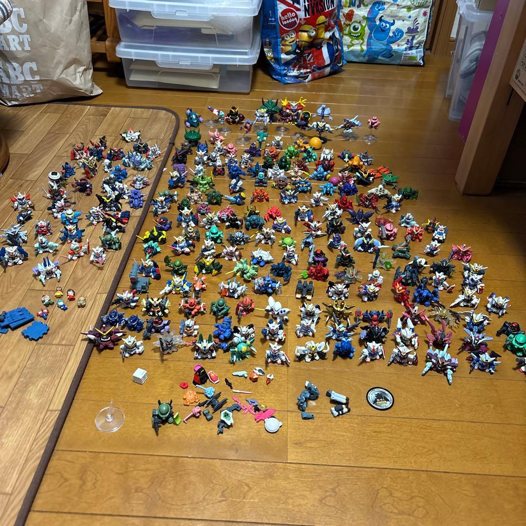 フィギュアセット ガンダムフルカラー　200体以上