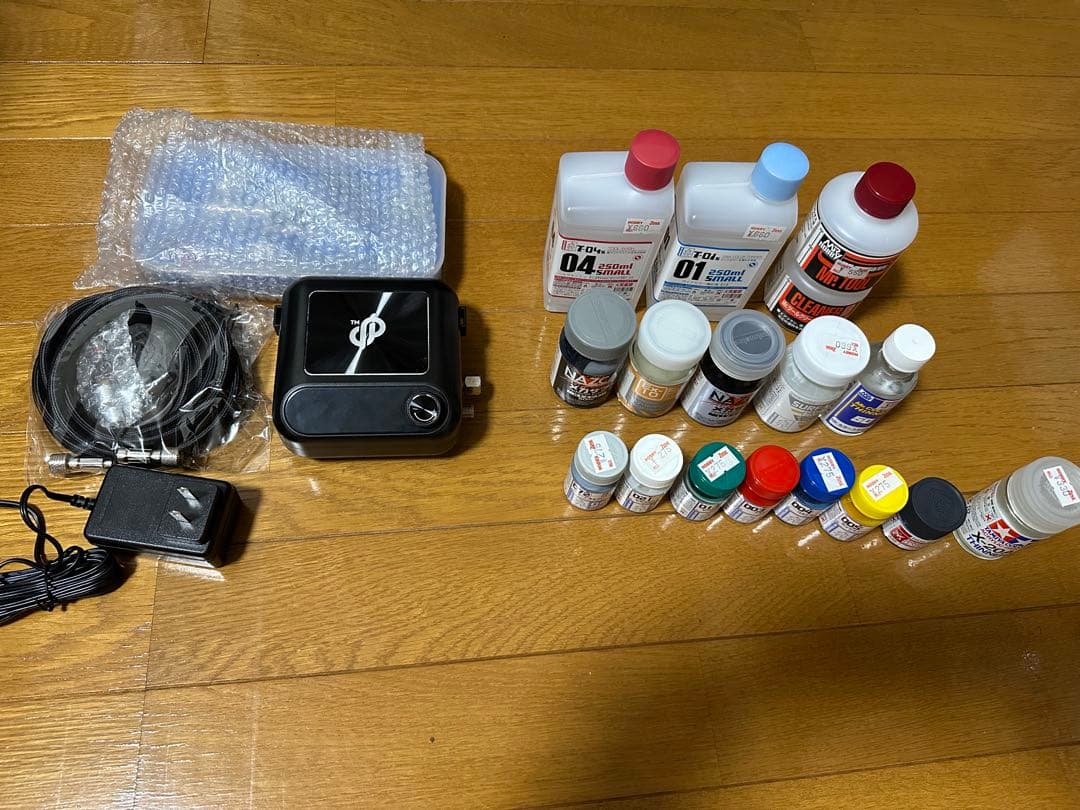 エアブラシセット 塗料付き クワイエットパワー01