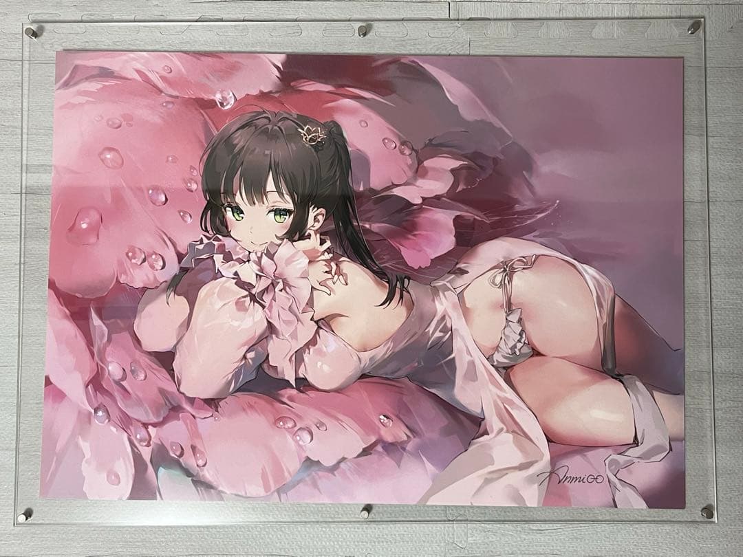 Anmi 直筆サイン入り複製原画　SUPERBLOOM