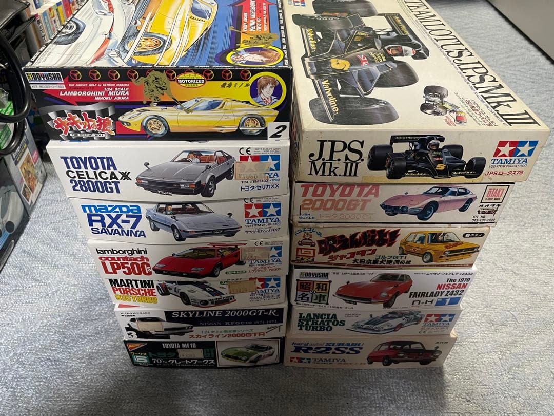 未組み立てプラモデル色々大量