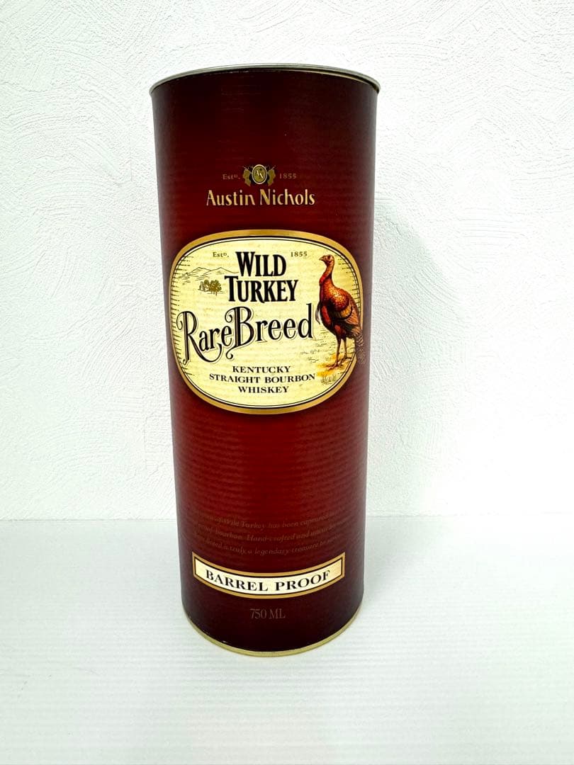 【希少美品】ワイルドターキー レアブリード 750ml バーボンウイスキー未開封