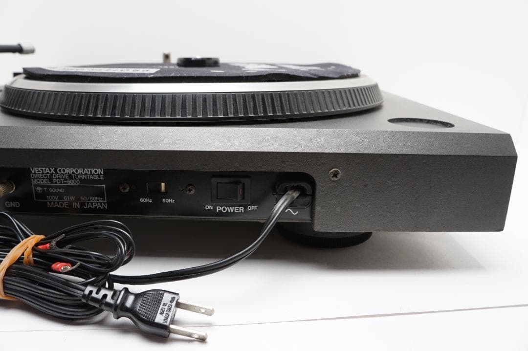 ＜動作美品＞Vestax PDT-5000 ターンテーブル　1