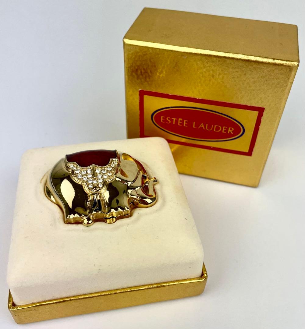 ESTEE LAUDER ゾウ　練り香水ケース