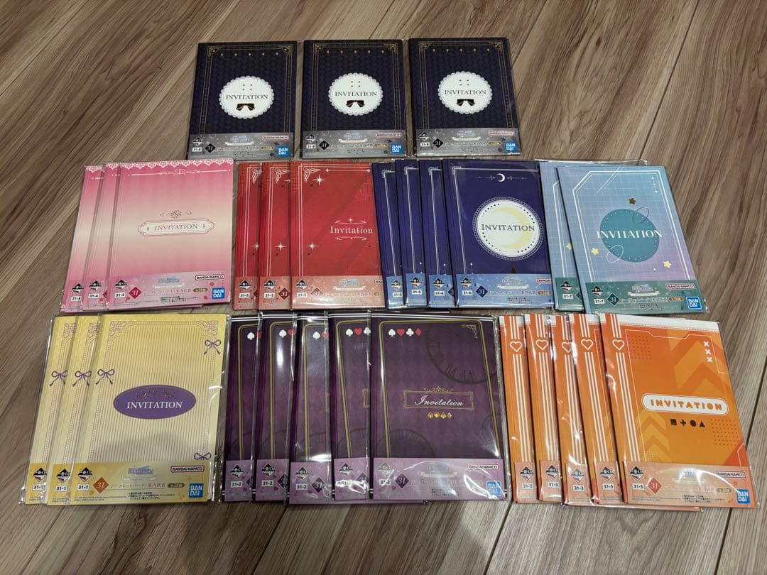 ト*ム様 アイドルマスターシャイニーカラーズ　一番くじ　アクスタ全種セット　案内