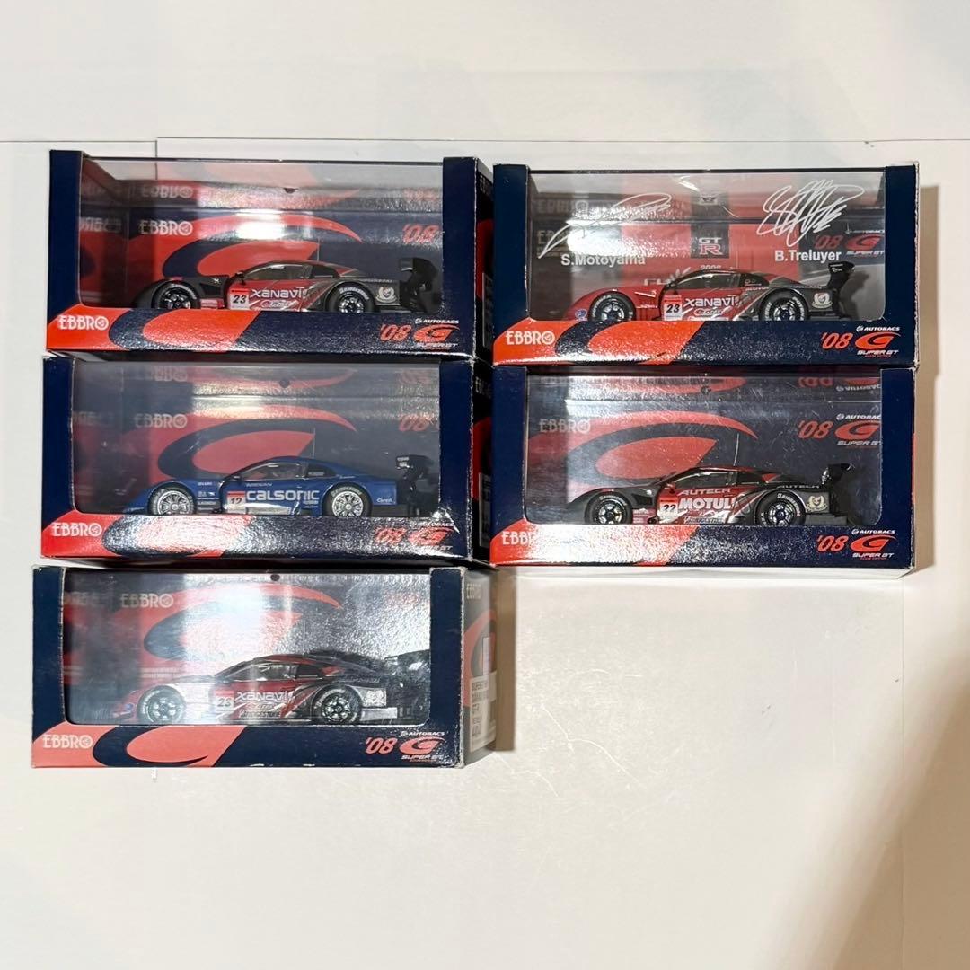 EBBRO SUPER GT 500 /GT-R5台セット