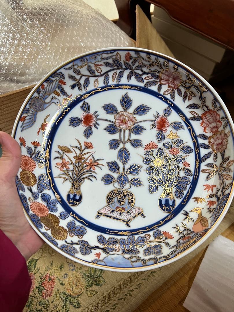 有田焼　山徳窯　王朝金襴