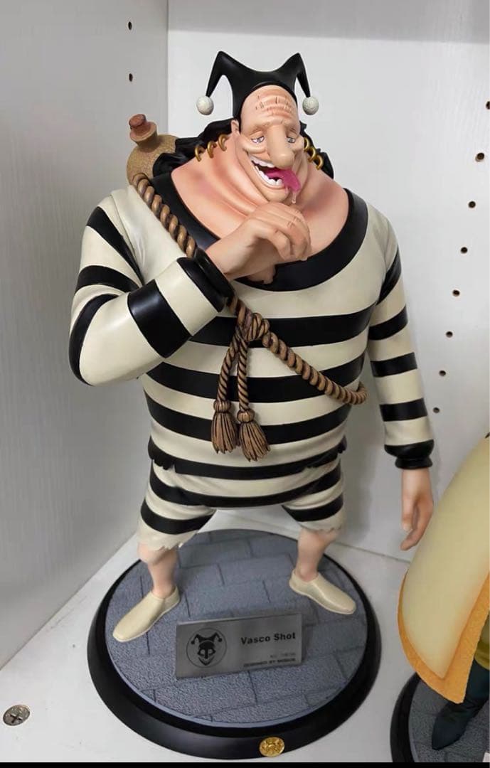 翌日発送　黒ひげ海賊団　バスコ・ショット　ワンピース　フィギュア　ガレージキット