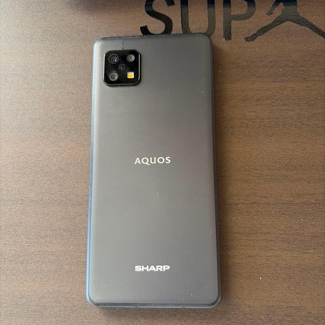 SHARP AQUOS sense6 128 B SIMフリースマホ ブラック