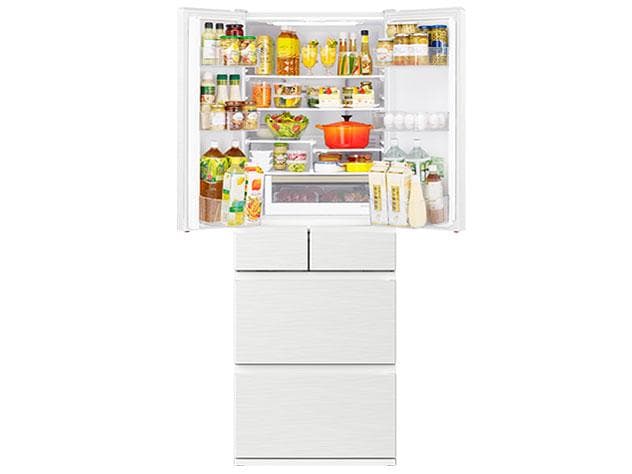 日立 HITACHI 冷蔵庫 R-HWC54T 540L 6ドア ピュアホワイト