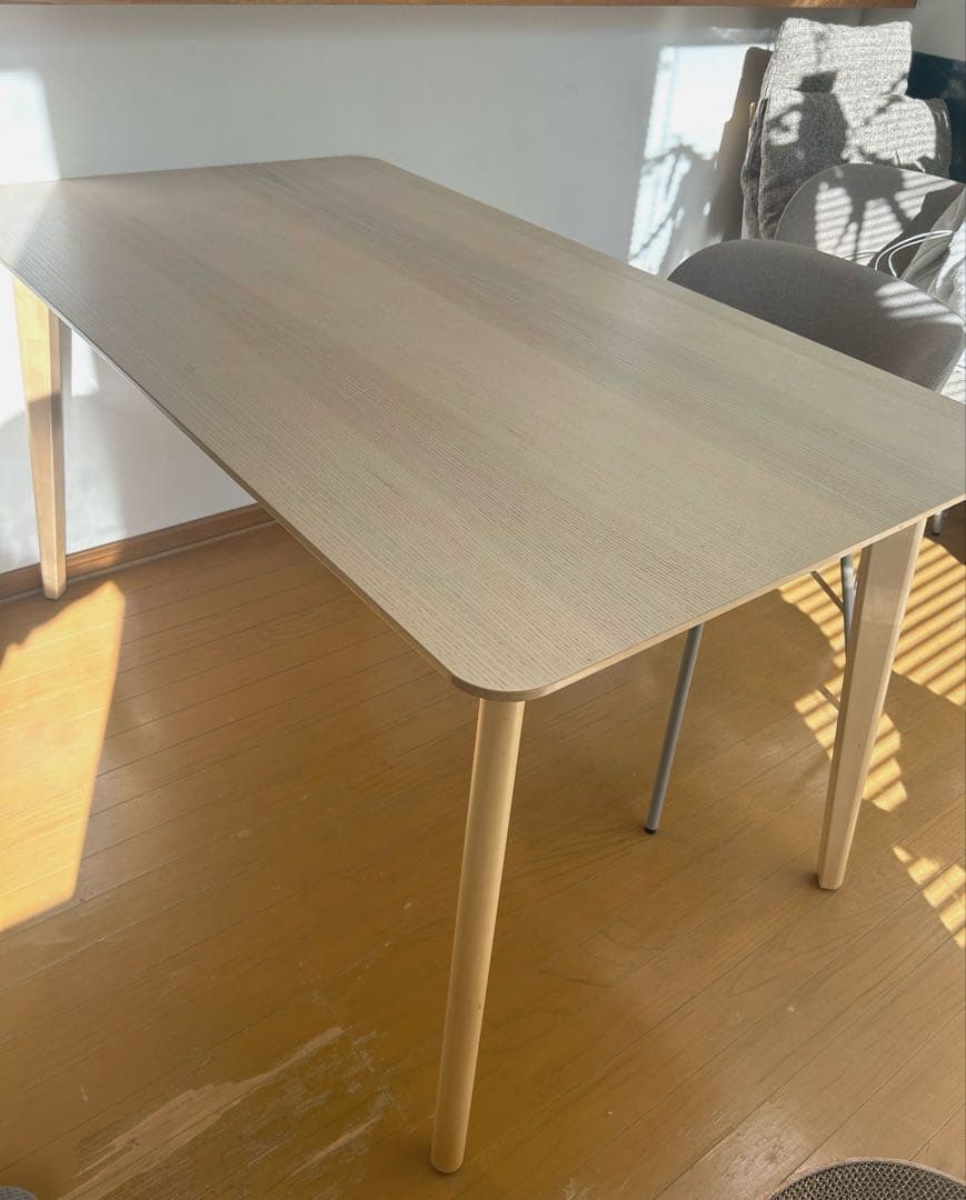 ※直接受け取り※【IKEA】ダイニングテーブル140×78cm