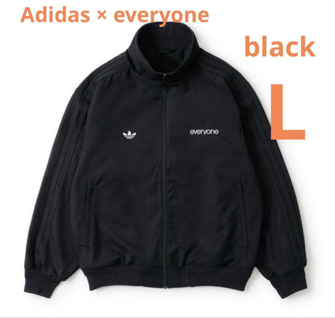 ジャケット・アウター Adidas TRACK TOP everyone BLACK L