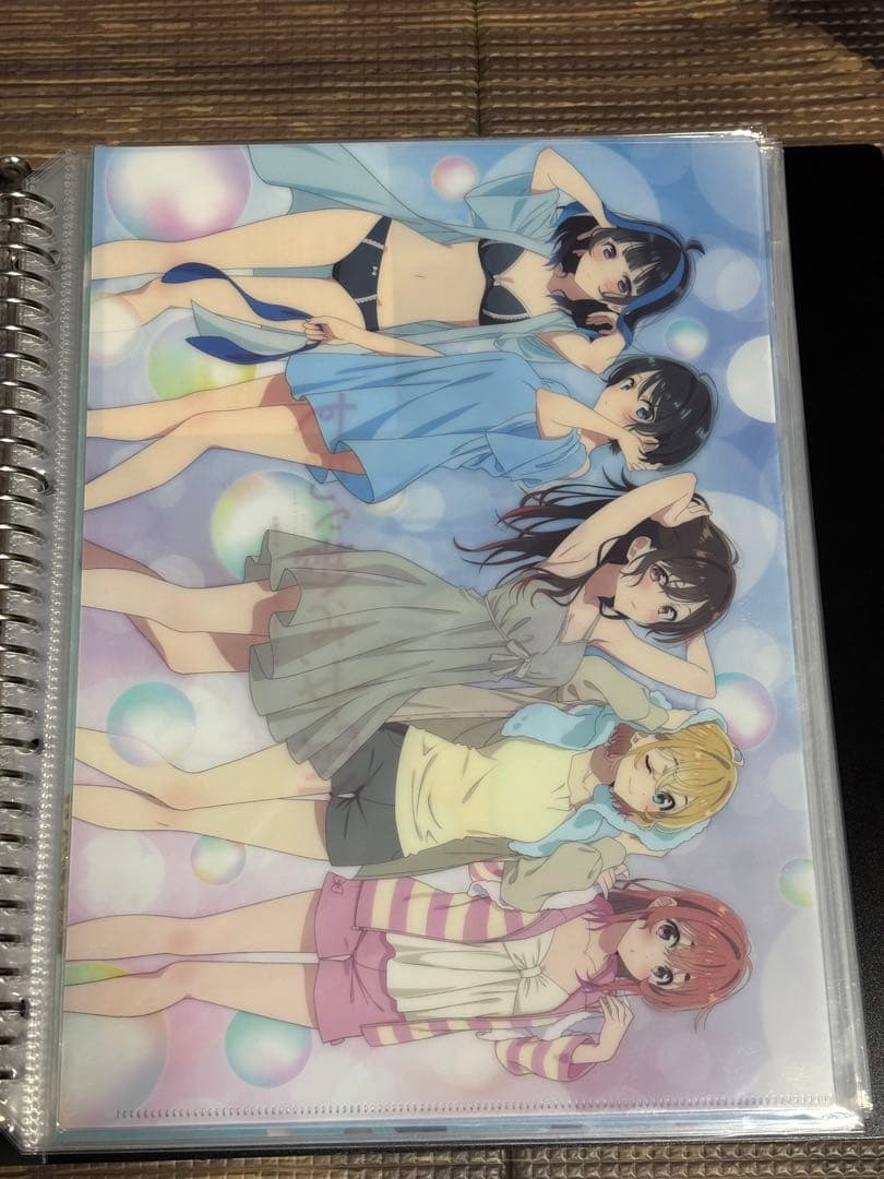 かのかり　みに　クリアファイル　13枚セット