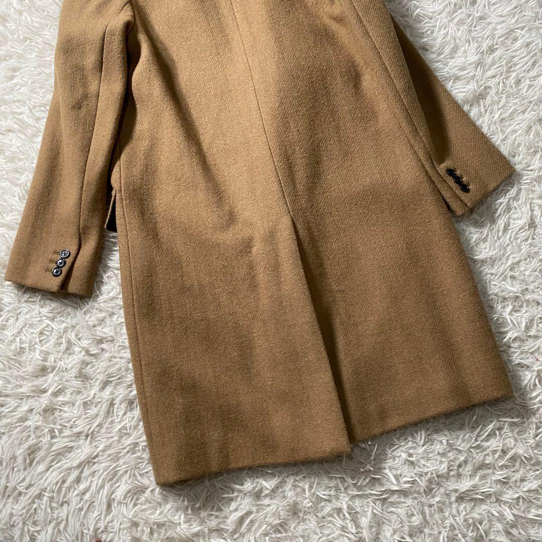 【美品】マーガレットハウエル　チェスターコート　ハリスツイードコラボ　別注　比翼