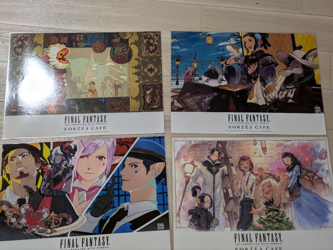 エウルゼアカフェ　ランチョンマット28枚