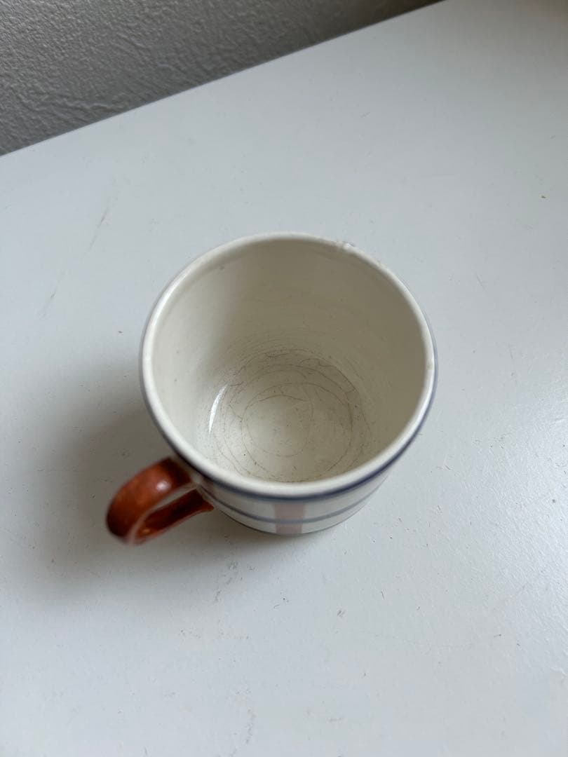 クレイユモントロー　デミタスカップ　ベアン　バスク柄HBCM Bearn