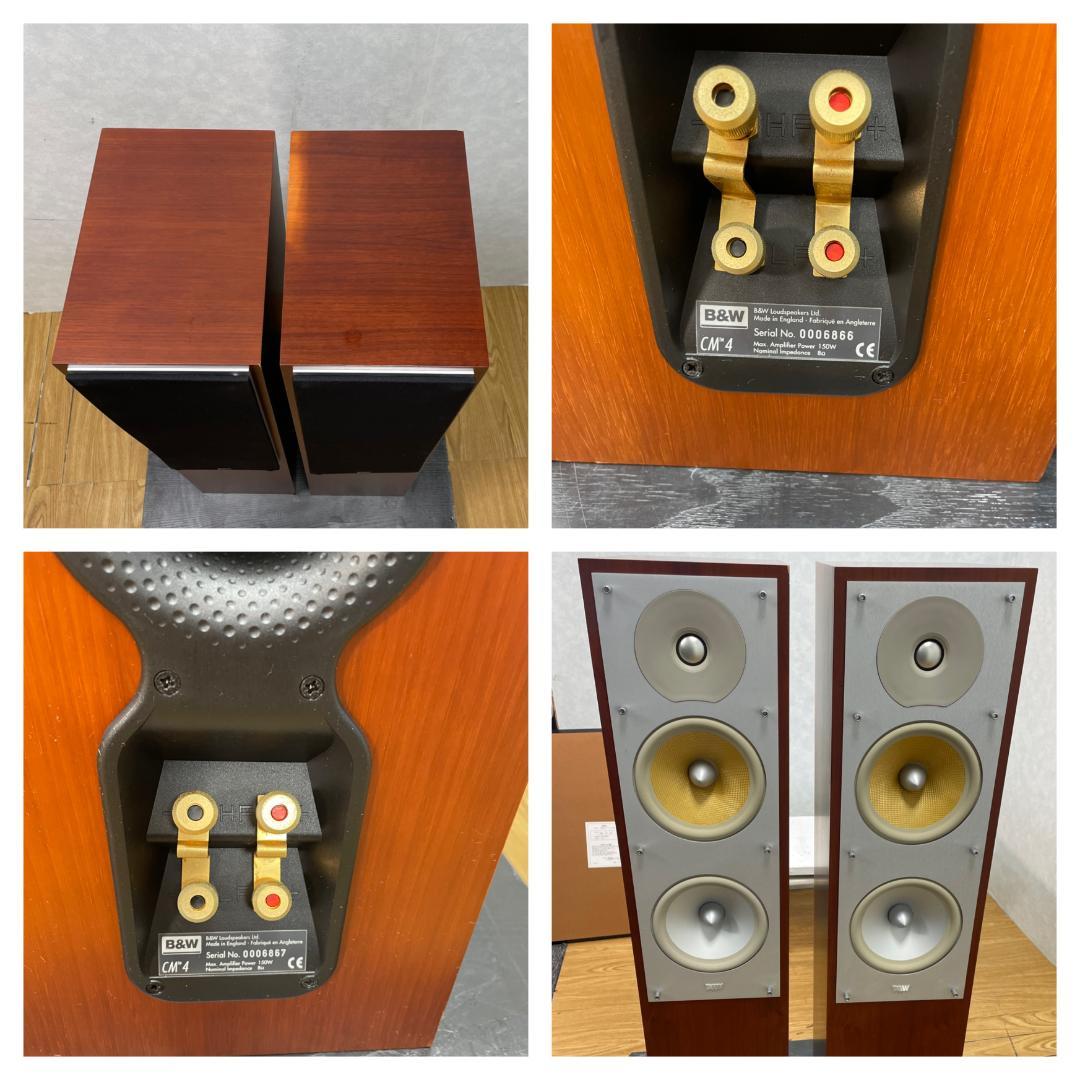 Y♢309 Bowers＆Wilkins ペアスピーカー CM4
