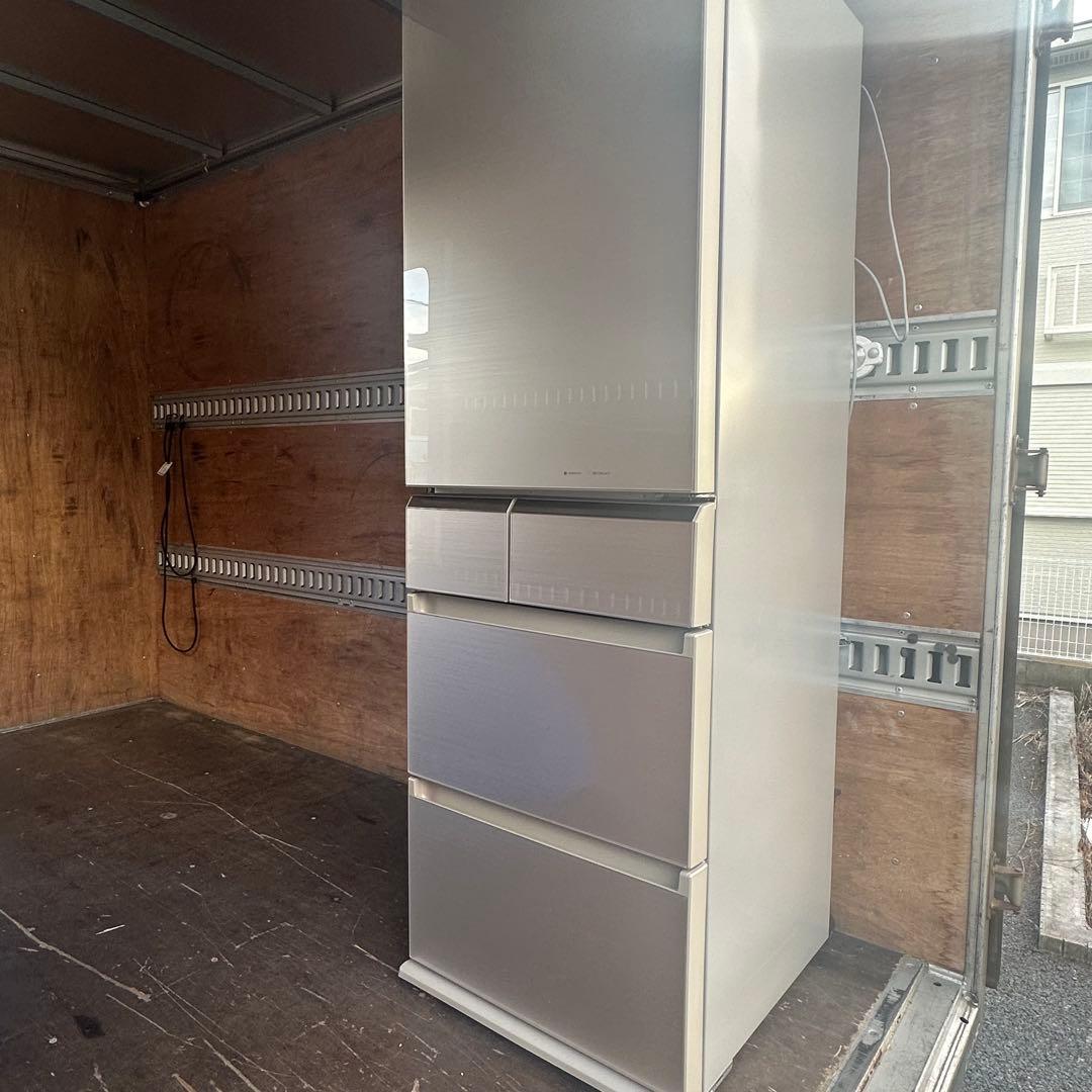 Panasonic 冷蔵庫 NR-E413PV-N 2017年製406L 5ドア