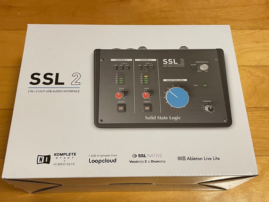 SSL2 USBオーディオインターフェース