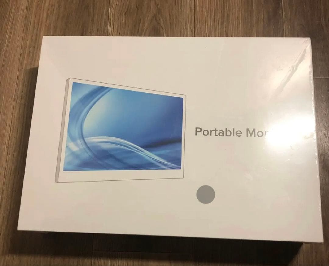 新品！モバイルモニター　15．6インチ　収納ケース付き　軽量　薄型　ポータブル