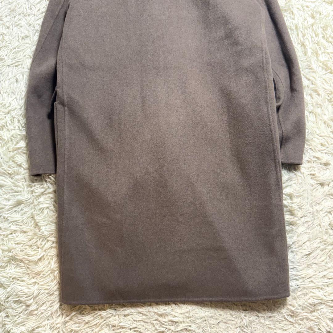 【美品】現行セオリー　フーデッド ウールカシミヤ コート メンズS ユニセックス