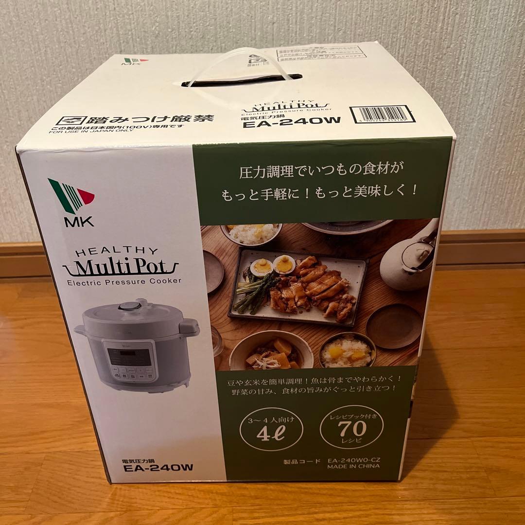 ＭＫ　エムケー　電気圧力鍋　圧力鍋　ＥＡ- 240W