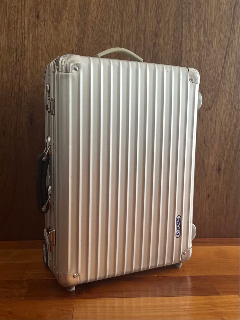 KAZOO　リモワ　rimowa クラシックフライト　青ロゴ　2輪　35L