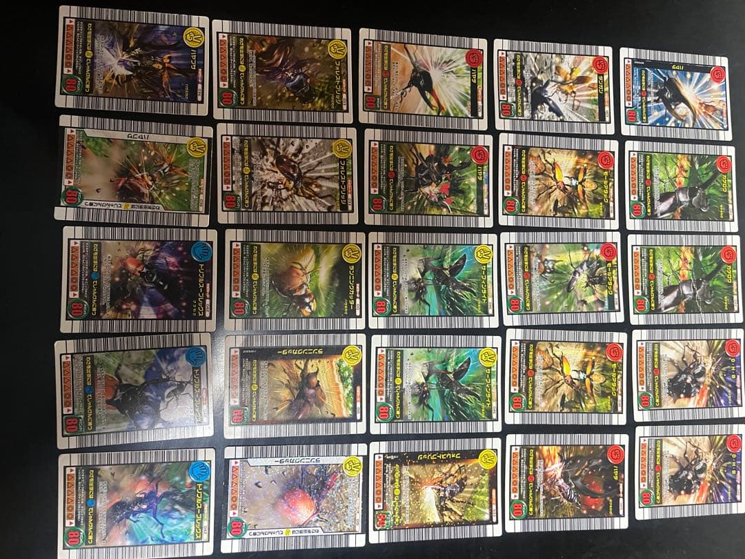 昆虫バトル ムシキングカード