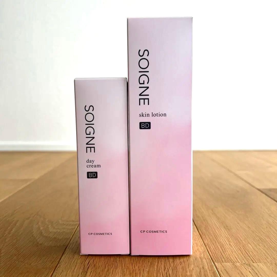 本日お値下げ！ソワーニュ　スキンローション&デイクリーム（BD ）CP