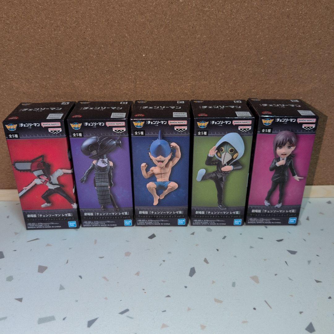 チェンソーマン アクションフィギュア 5体セット