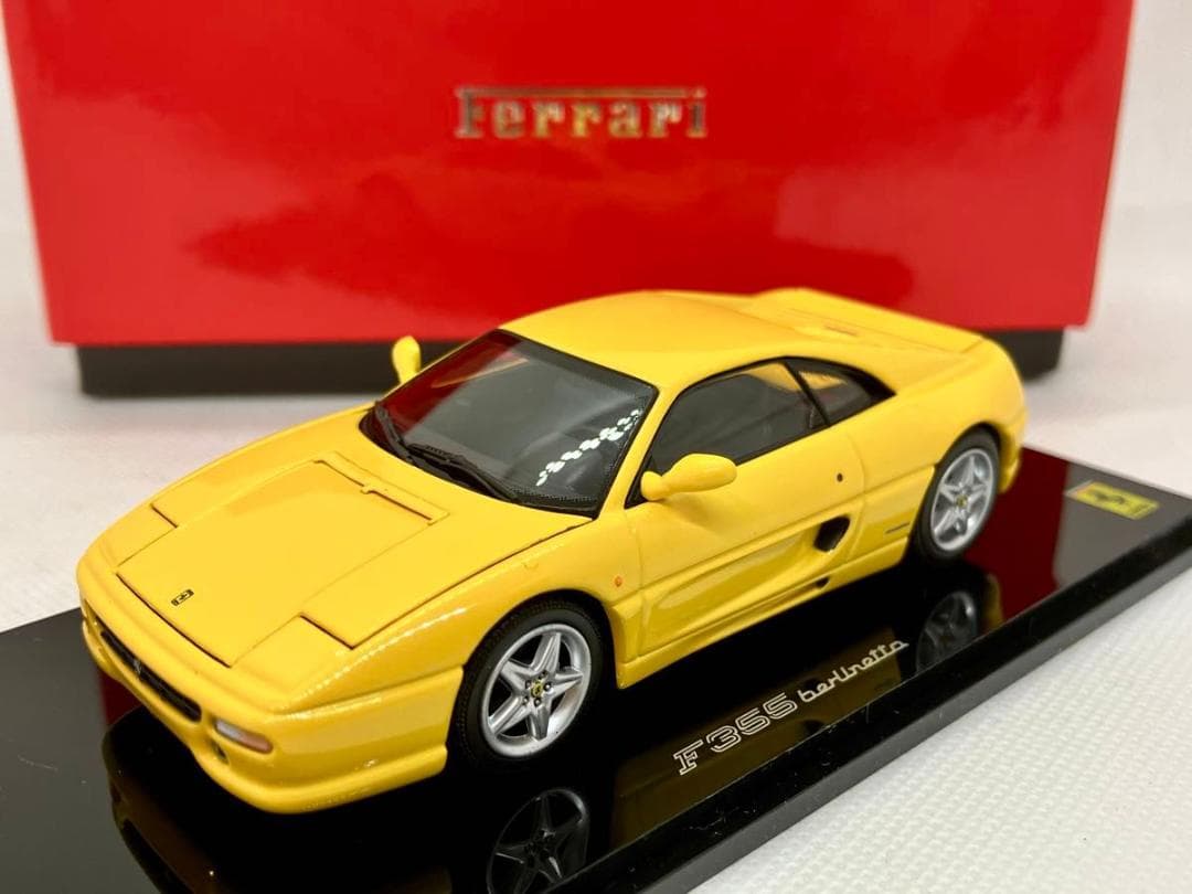 ★1/43★フェラーリ F355 ベルリネッタ★イエロー★京商★Ferrari★