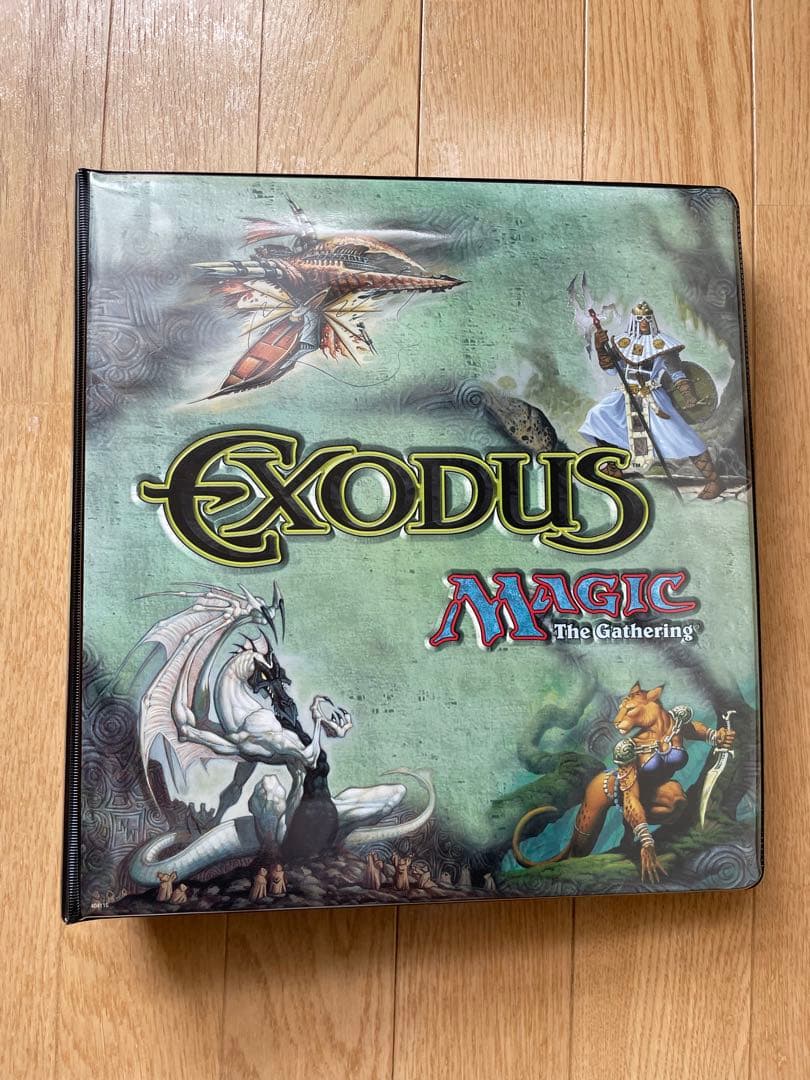 【美品！！】MTG 公式カードファイルバインダー エクソダス