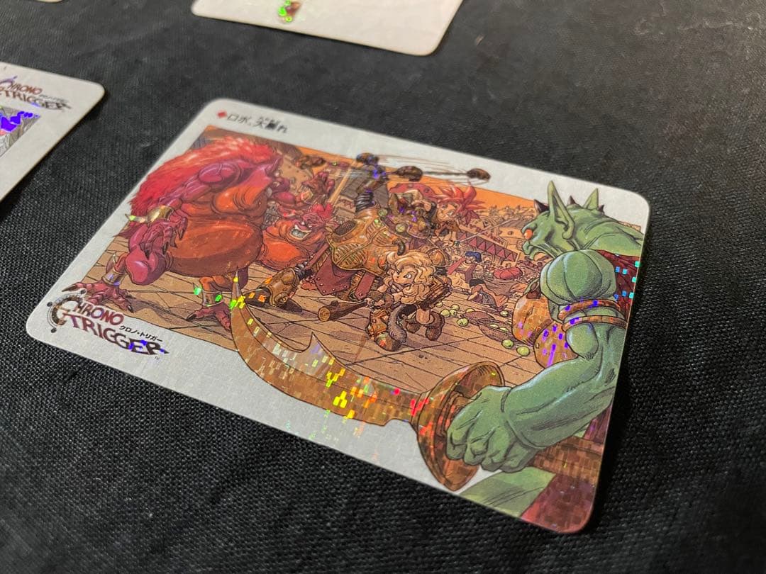 クロノトリガー　SFC予約特典カード　6枚セット