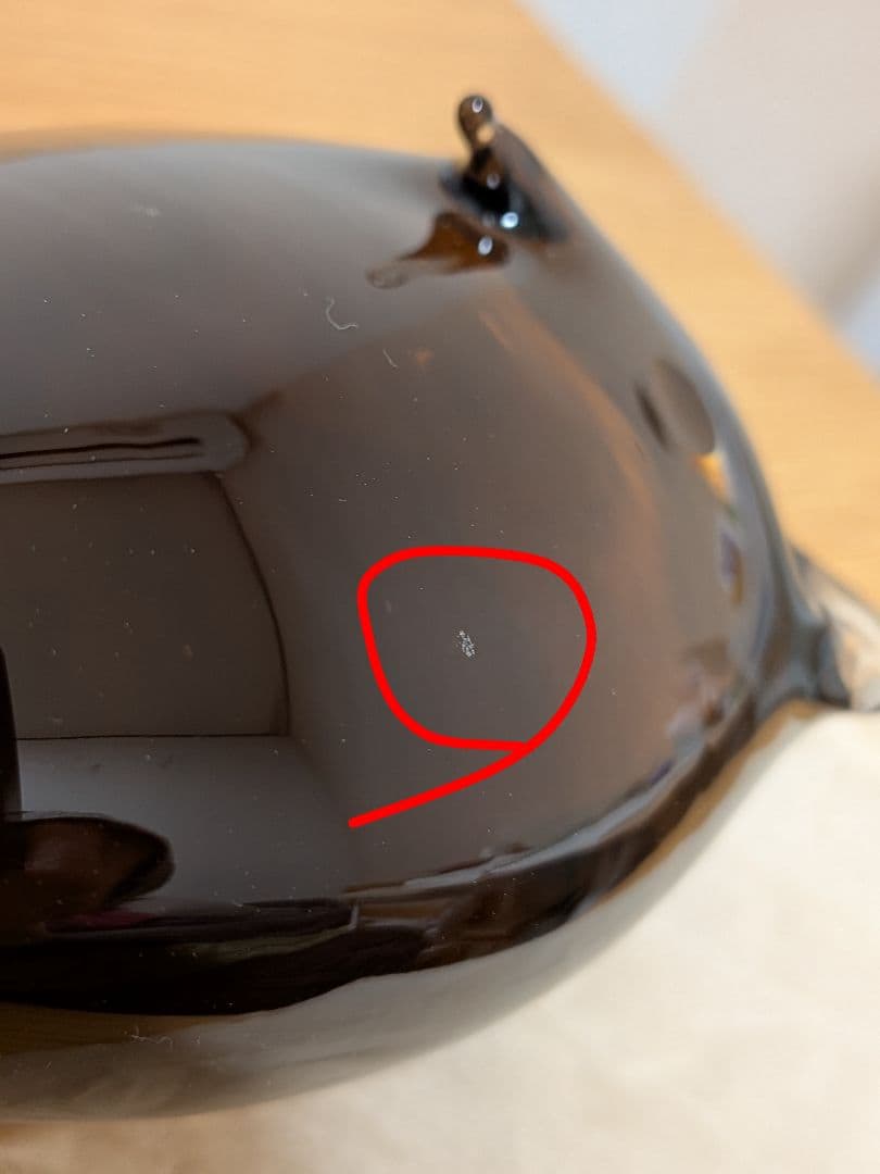 訳アリ　ヴィンテージボヘミアガラス工芸品 動物　1点もの