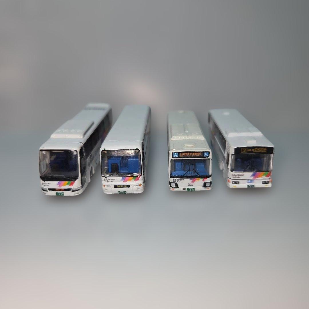 バスコレ アルピコ交通 4台セット