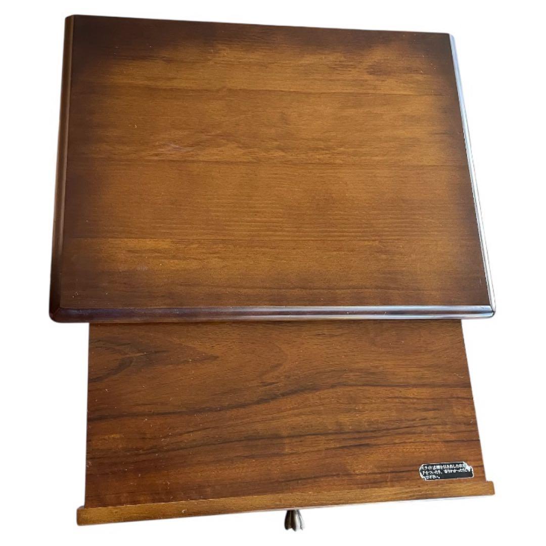 Karimokuカリモク コロニアル 花台 収納棚 レトロモダン家具