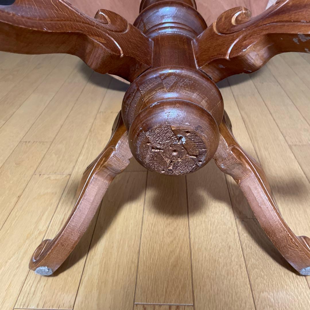 ①【条件あり】イタリア製　アンティーク　ダイニングテーブル