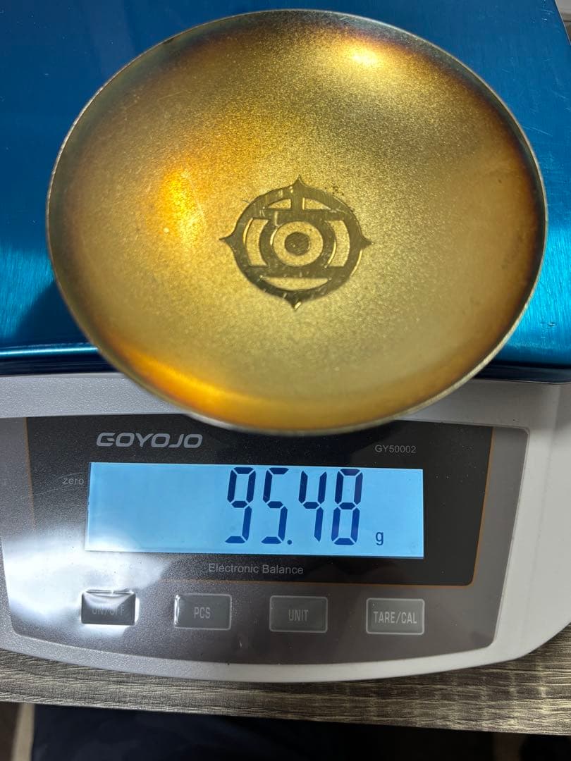 純銀製盃95.4g！純銀刻印有り！鋳つぶし用に！