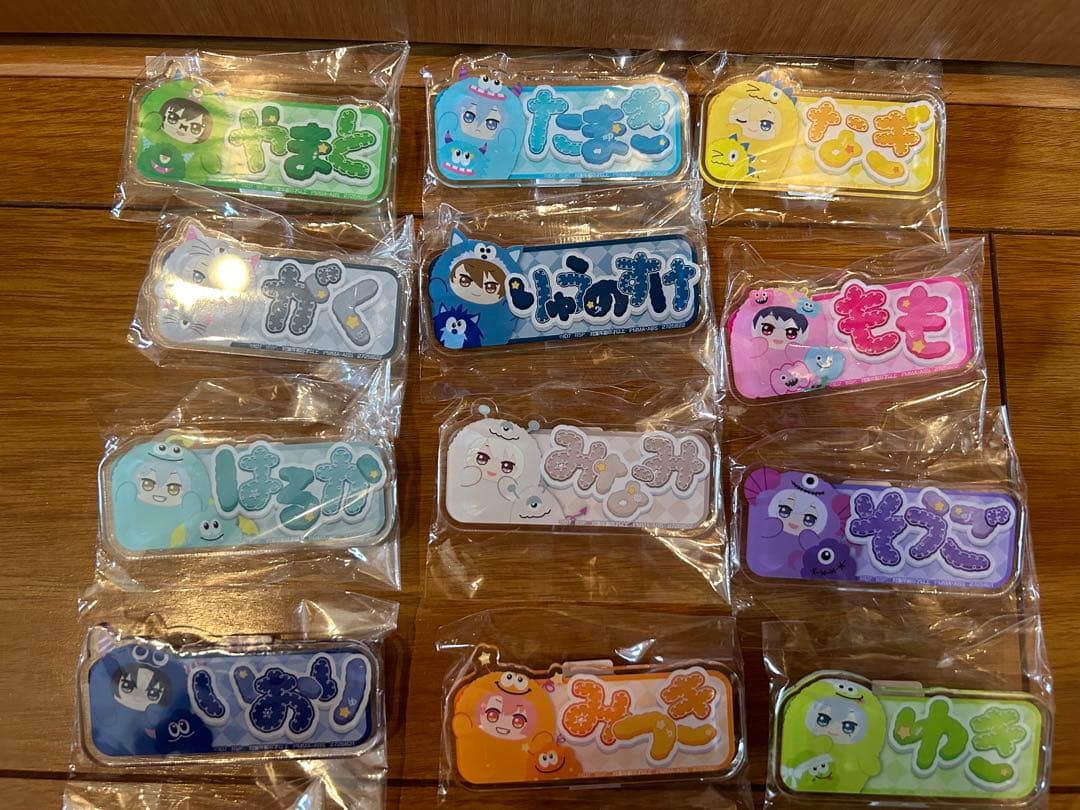 【コンプセット】アイドリッシュセブン おなまえアクリルバッジ