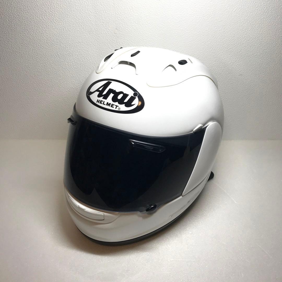 Arai フルフェイスヘルメットRX-7 RR5 Mサイズ　ホワイト