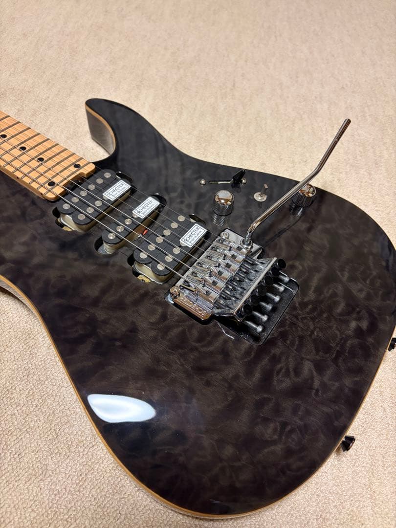 ギター Schecter NV3-24AL/STBK/M