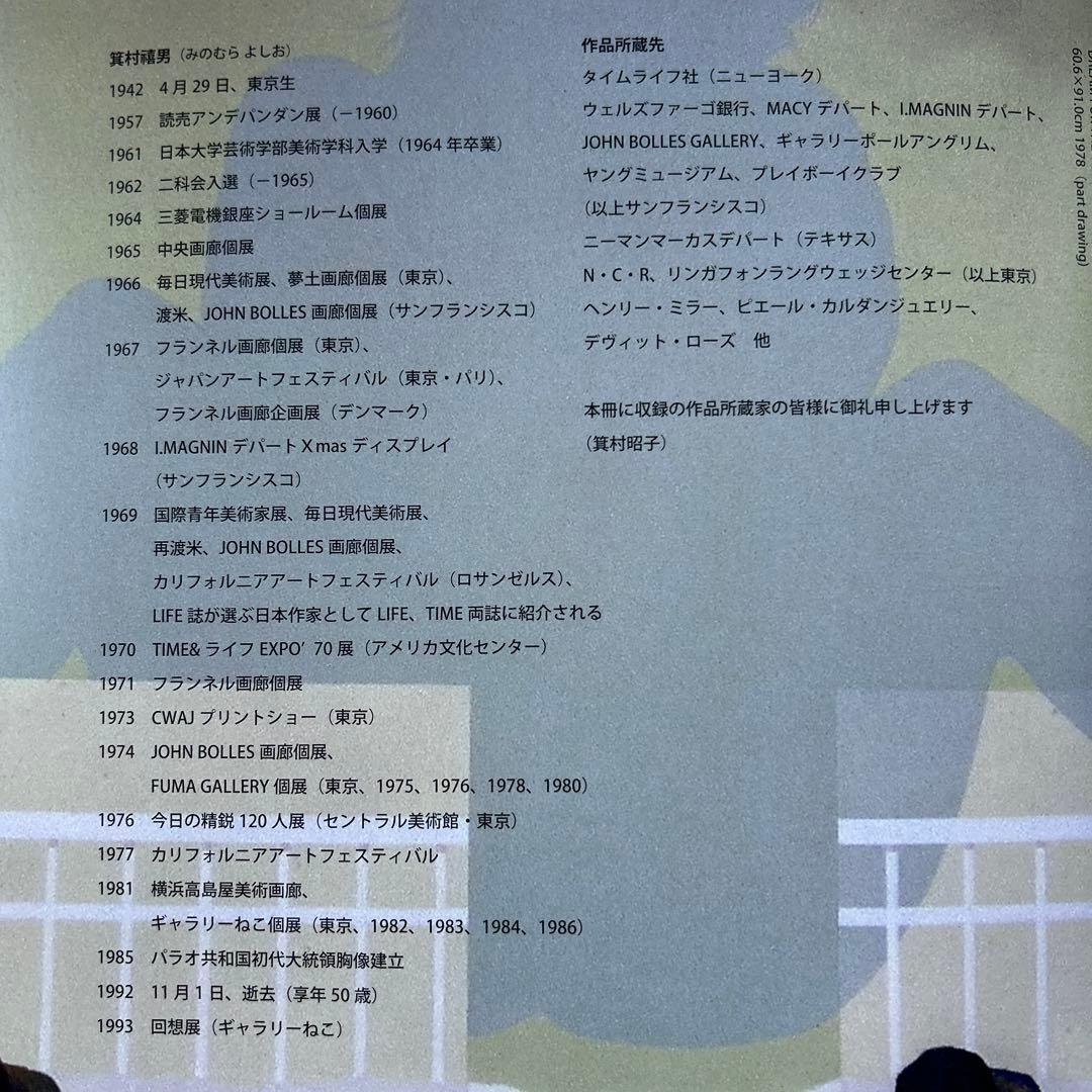 【値下げ】キャンバス　油彩 　箕村禧男　1978年「淑女の紙芝居」 ☆図録付き