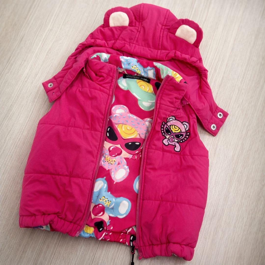 m*♡様 ヒステリックミニ ダウンベスト 80 hysteric mini