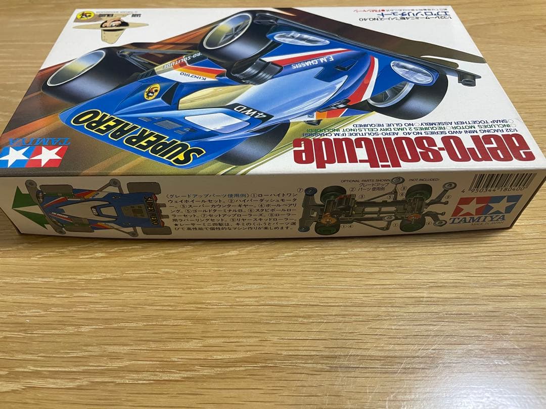 未組立 レーサーミニ4駆シリーズNO.40 エアロソリチュード